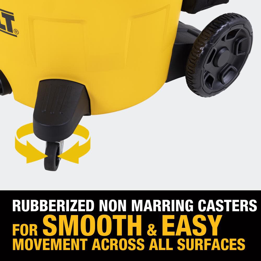 DEWALT DXV16P-QTA - 6.5 PHP 16-Gal Stealthsonic Quiet Vacuum
