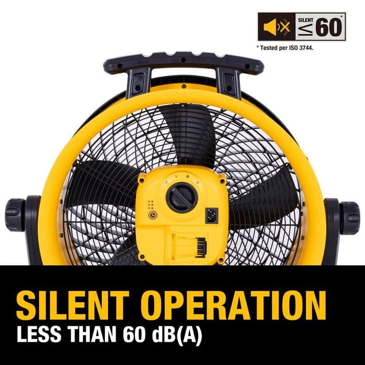 DEWALT DXF1850B - 18" 20V AC/DC 4000 CFM Drum Fan