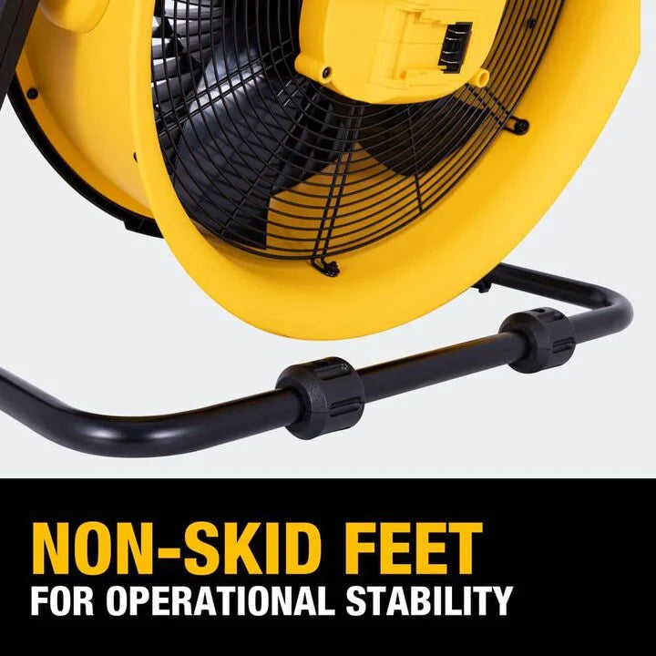 DEWALT DXF1850B - 18" 20V AC/DC 4000 CFM Drum Fan
