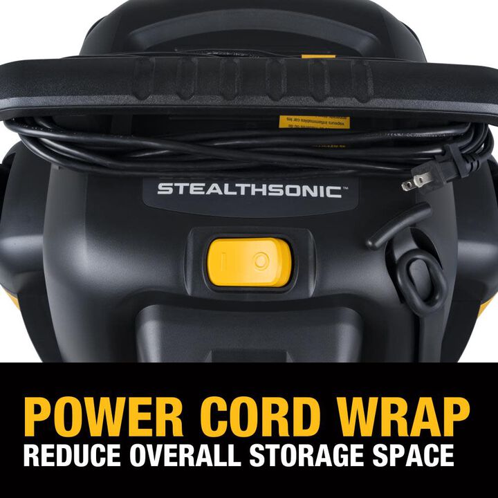 DEWALT DXV09P-QTA - 9 Gallon Stealthsonic Wet/Dry Vacuum
