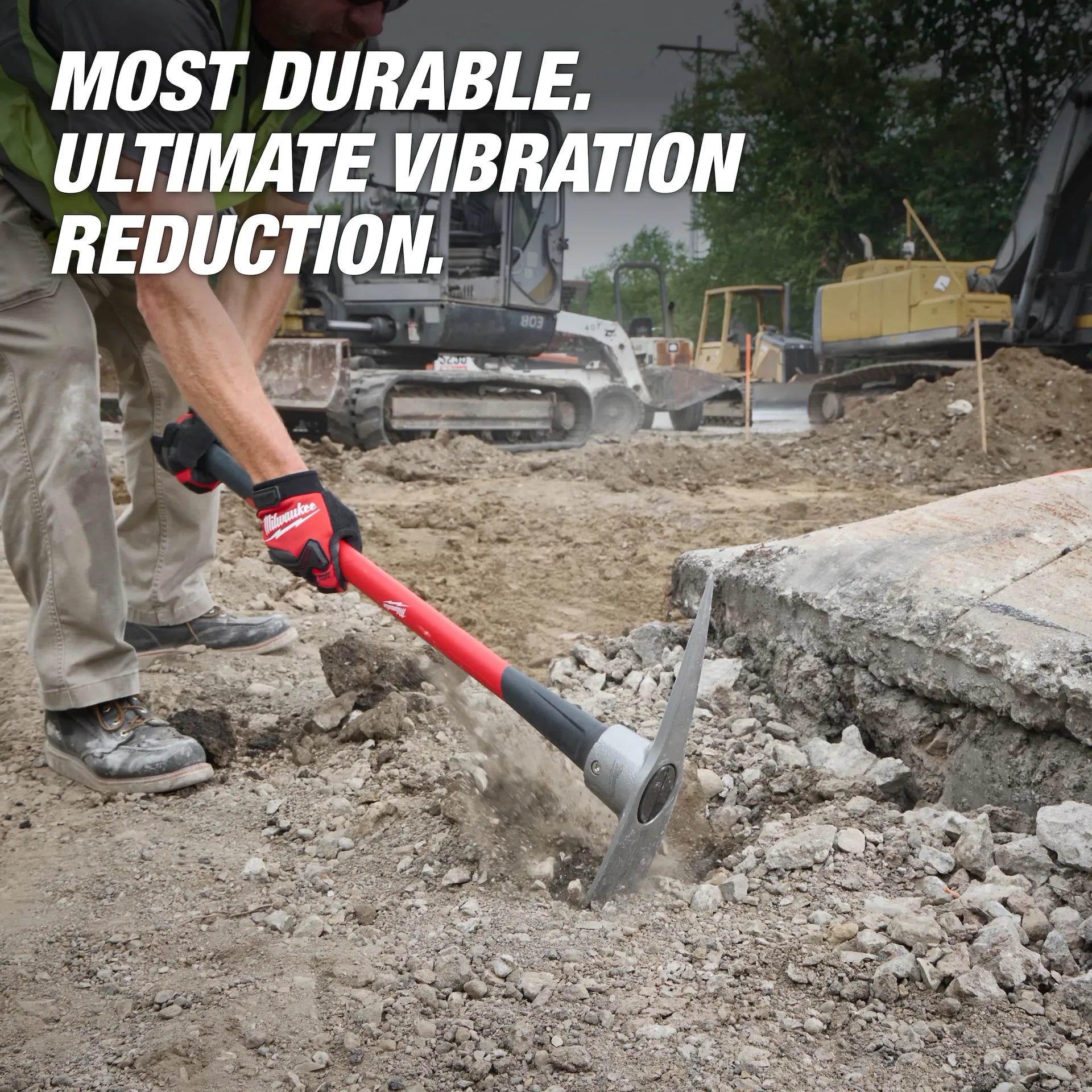 Milwaukee 48-22-9335 - 5lb Pick Mattock (36" Handle)