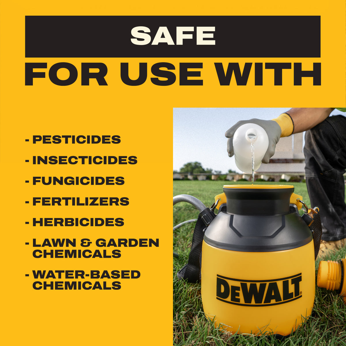 DEWALT DXSP190786B - 2‑Gallon 20V MAX™ Compressed Air Sprayer