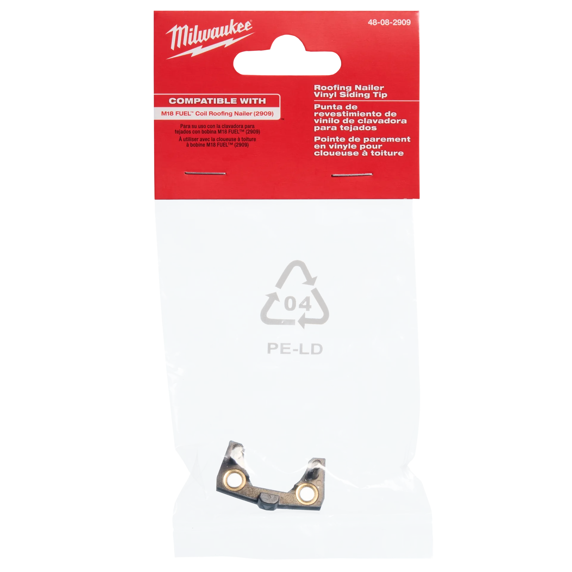 Milwaukee 48-08-2909 - M18 FUEL™ Coil Roofing Nailer Vinyl Siding Tip