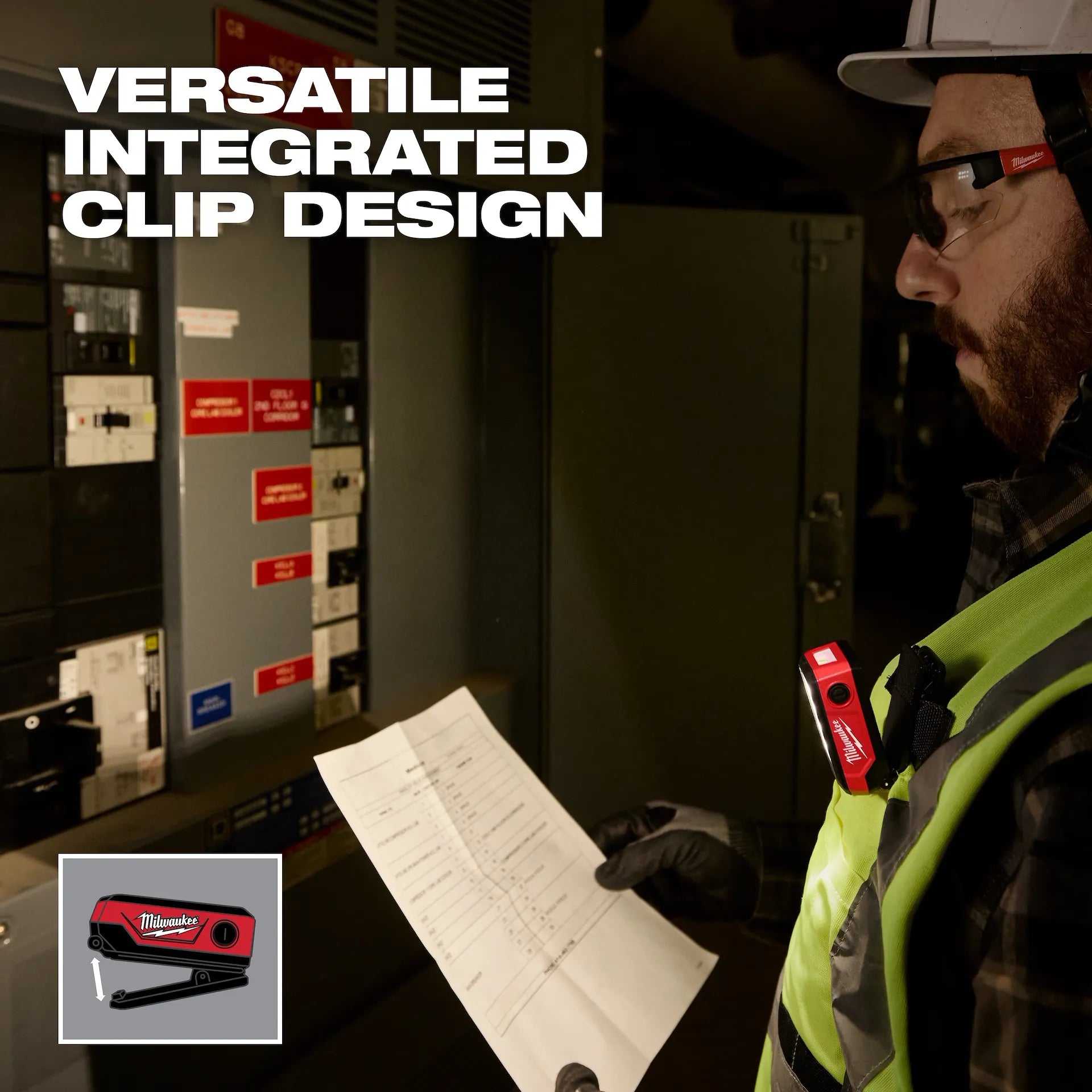 Milwaukee 2014R - Rechargeable Clip Light