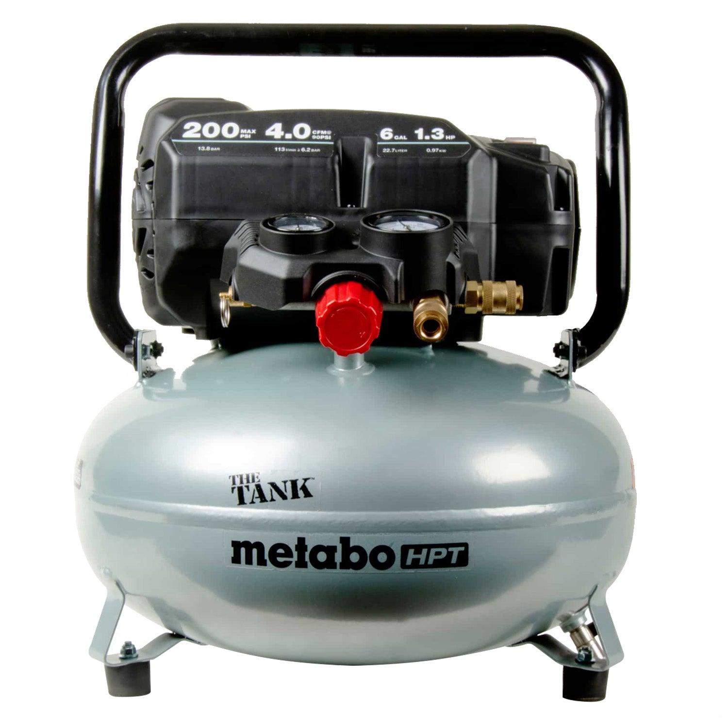 METABO HPT EC914S - THE TANK™ 6-Gallon High Capacity Pancake Air Compressor
