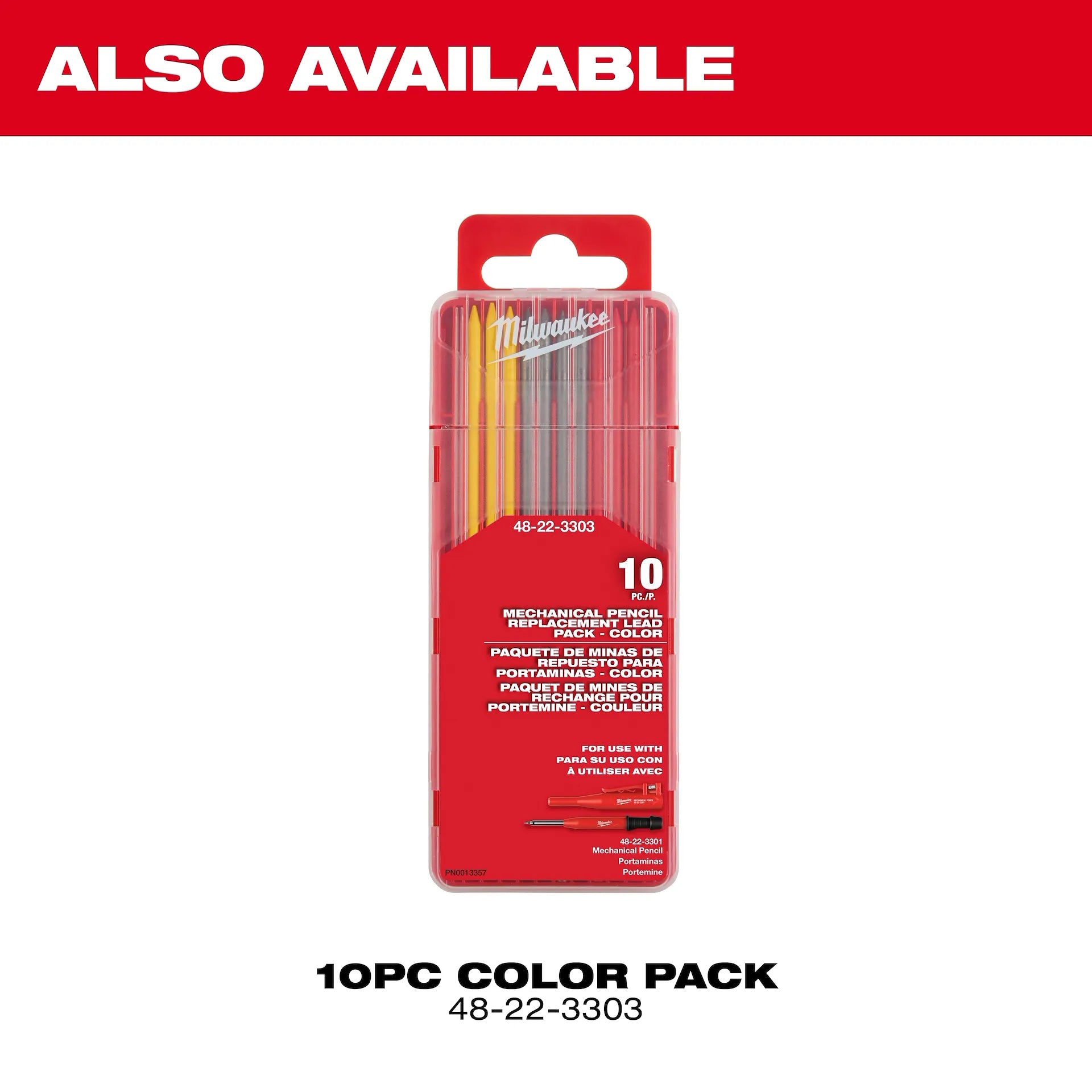 Milwaukee 48-22-3301 - Mechanical Pencil with Lead Pack