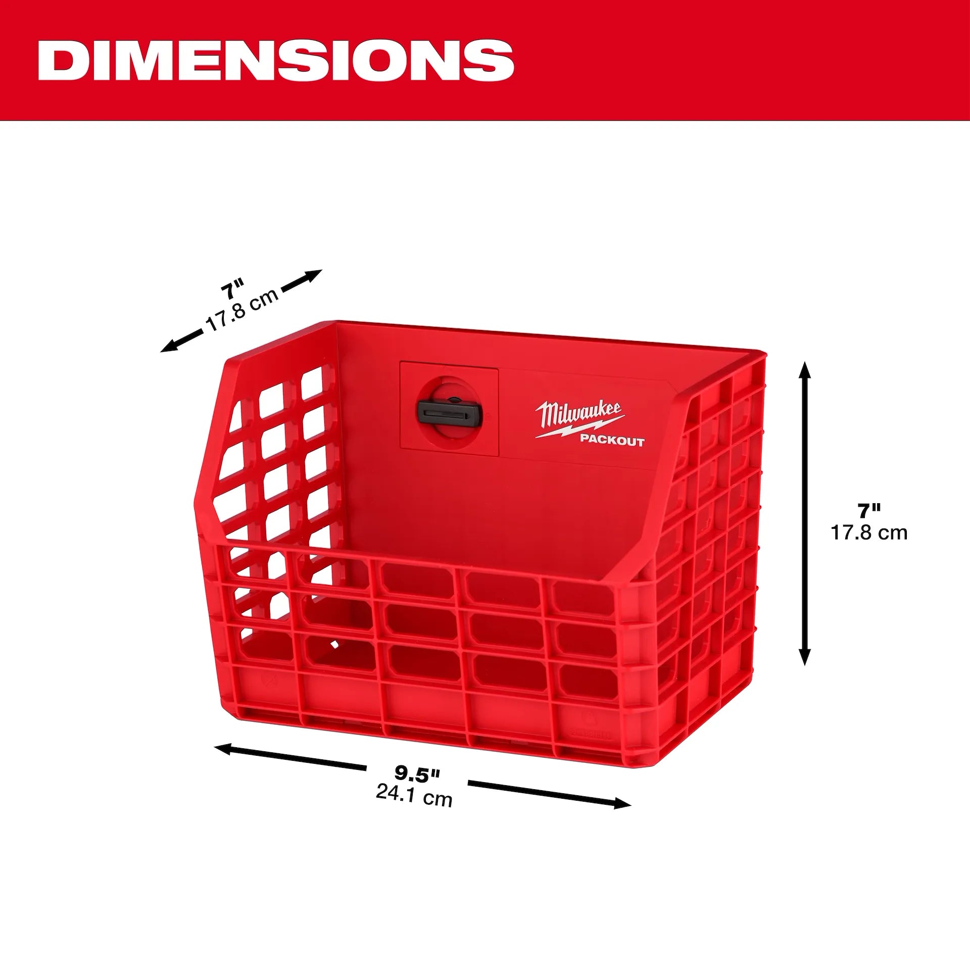 Milwaukee 48-22-8342 - PACKOUT Compact Wall Basket