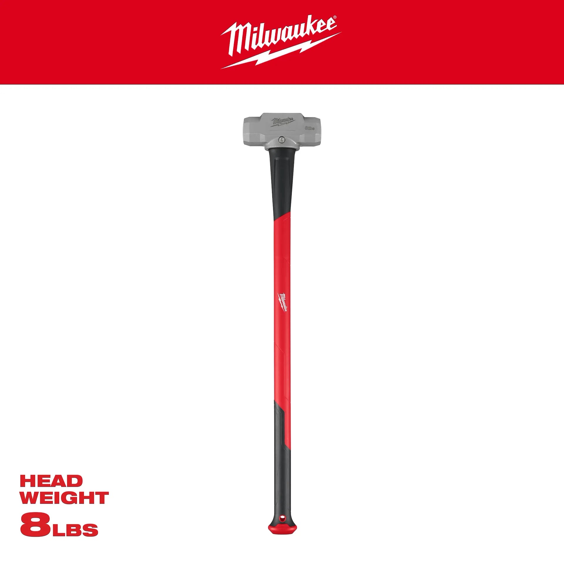 Milwaukee 48-22-9331 - 8lb Sledge Hammer (36" Handle)