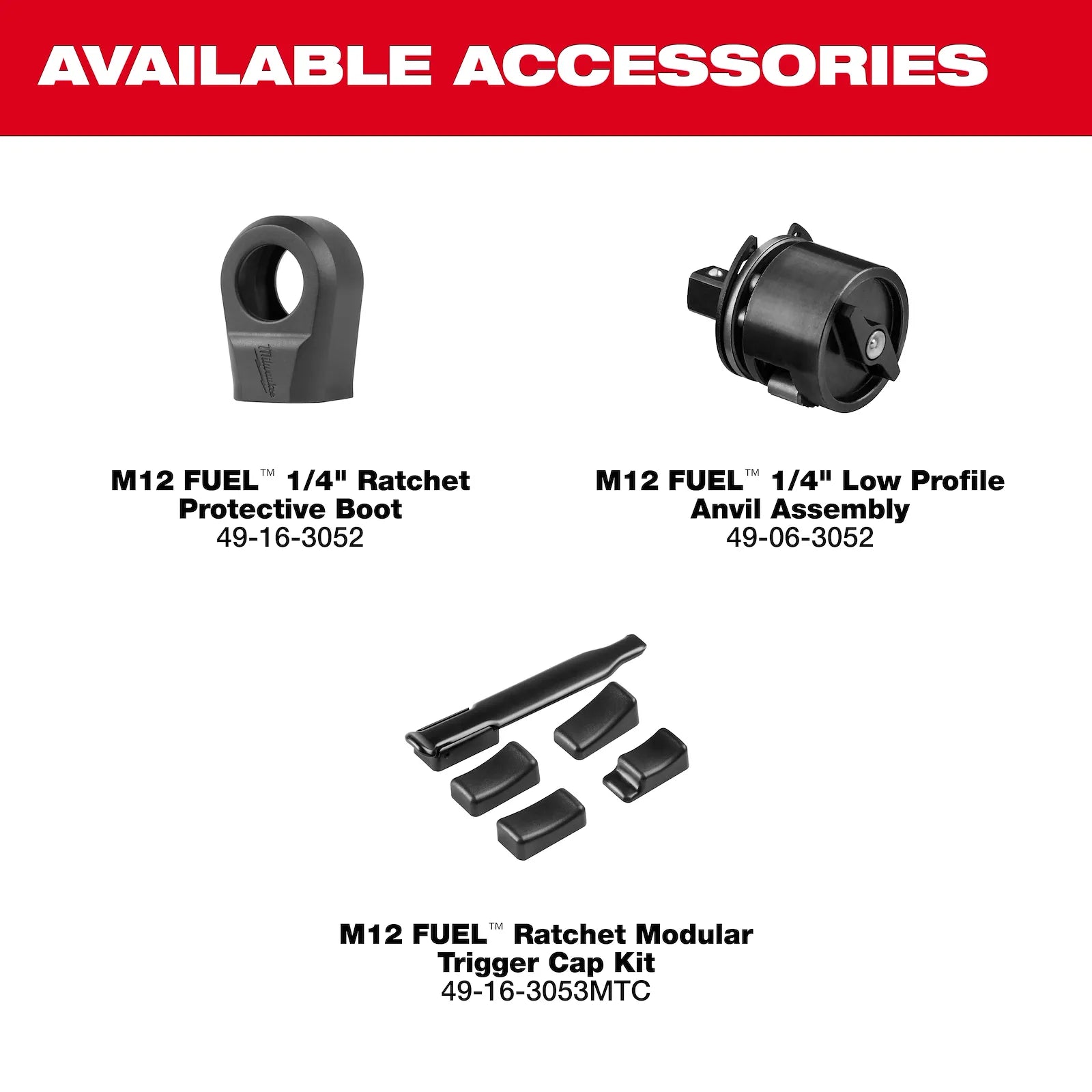Milwaukee 3052-20 - M12 FUEL™ 1/4" Ratchet
