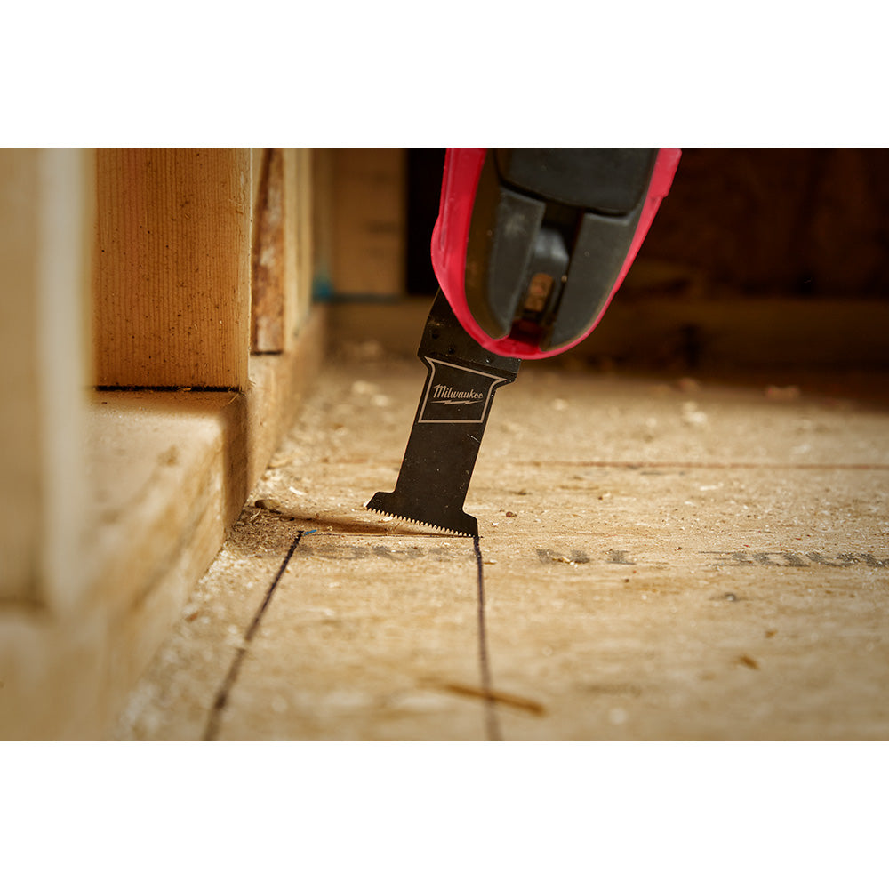 Milwaukee 49-25-1103 - OPEN-LOK™ 1-3/8" HCS Wood Multi-Tool Blades 3PK - Wise Line Tools