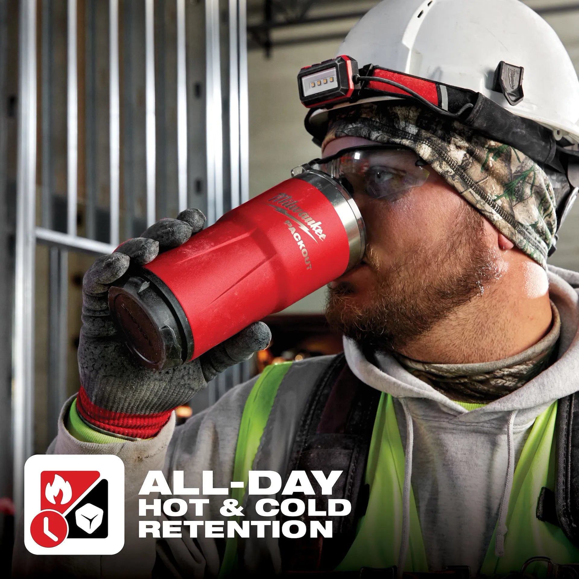 Milwaukee 48-82-8392R - Red PACKOUT™ 20oz Tumbler