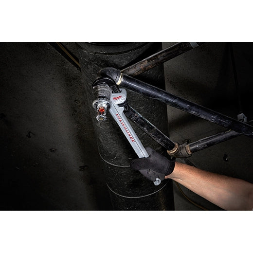 Milwaukee 48-22-7213 - 10L Aluminum Pipe Wrench with POWERLENGTH Handle