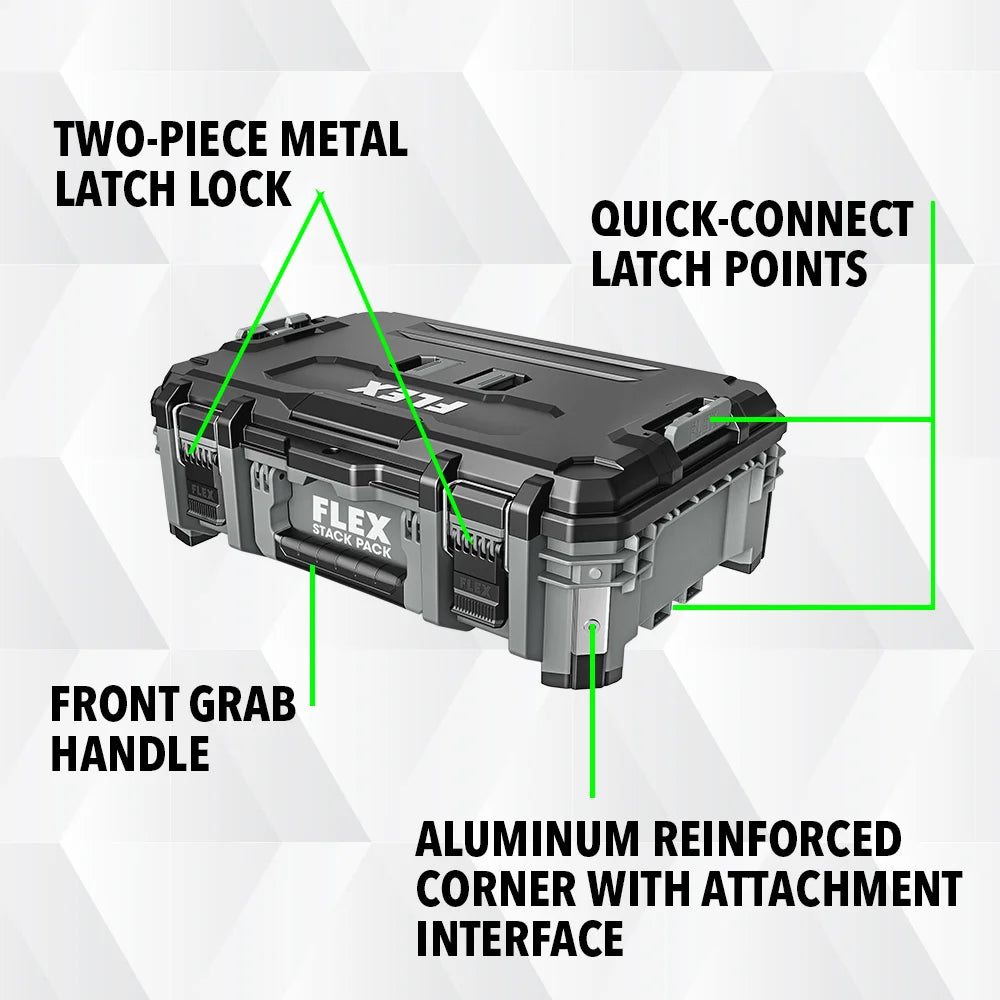 FLEX FS1103 - STACK PACK Suitcase Tool Box
