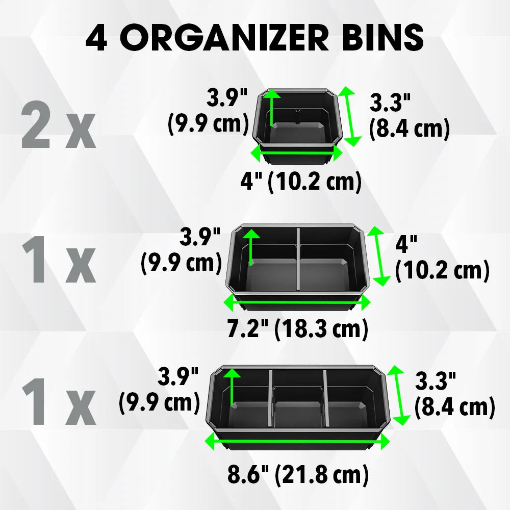 FLEX FS1302 - STACK PACK Medium Organizer Box
