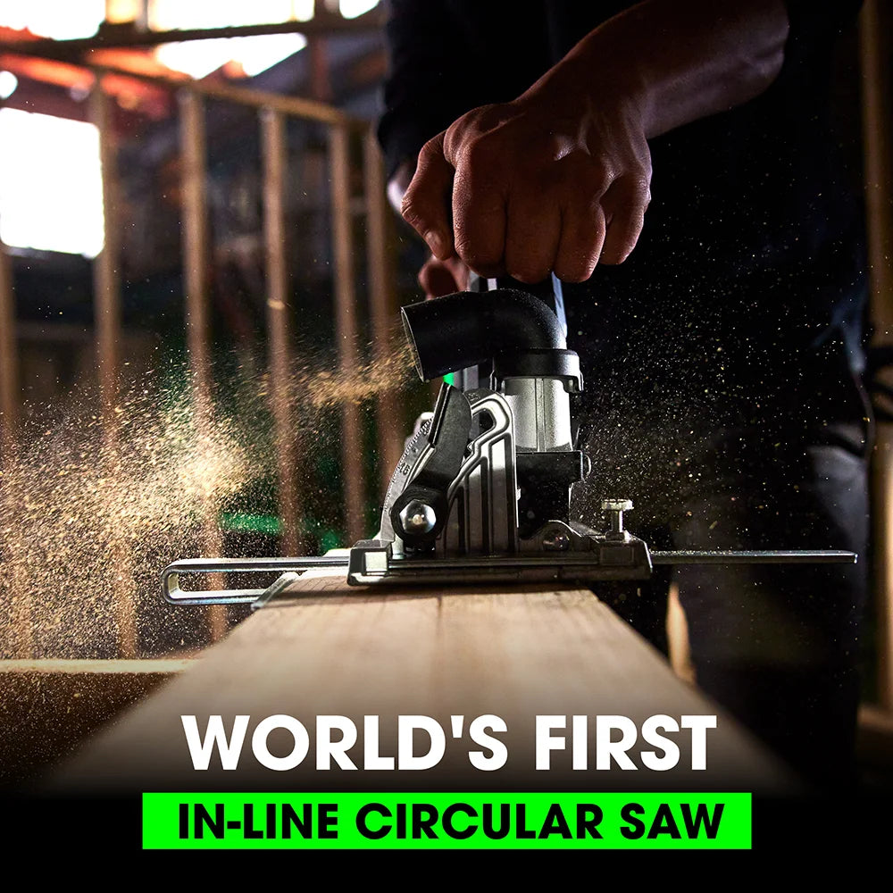 FLEX FX2131A-Z - 24V 6-1/2" In-Line Circular Saw