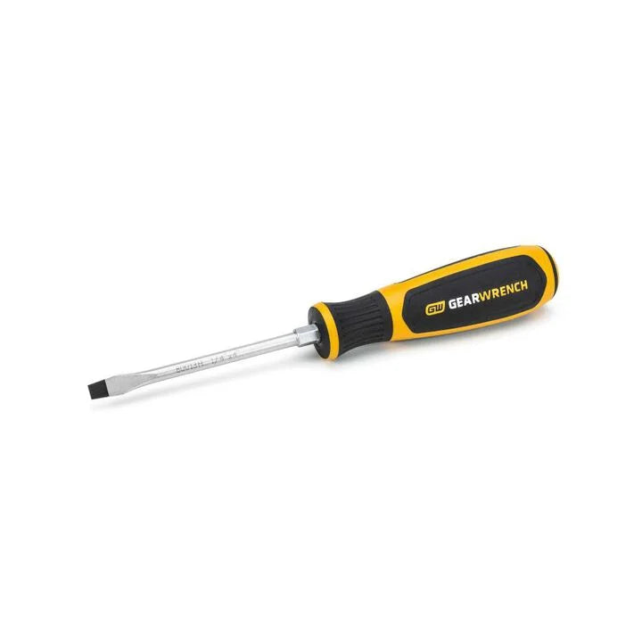Gearwrench 80013H - 1/4inch x 4inch Slotted Dual Material Screwdriver