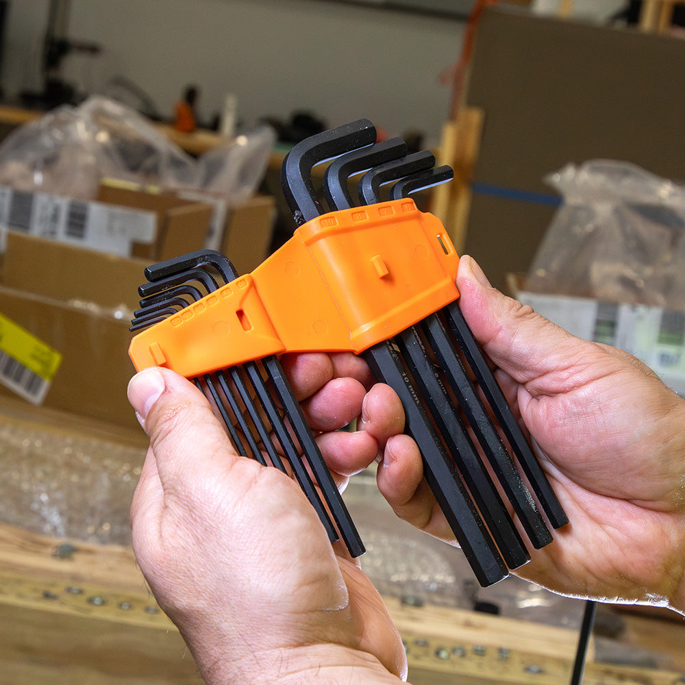 KLEIN KLE-LS22 - 22pc SAE & Metric Hex Key Set KLEIN