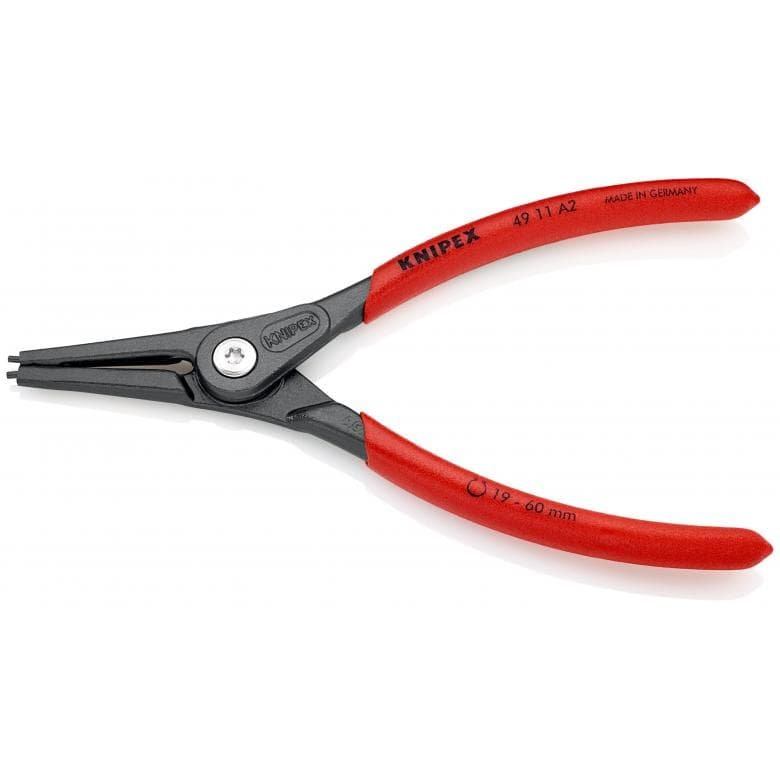 Knipex 4911A2 - 7 1/4" External Precision Snap Ring Pliers - Wise Line Tools