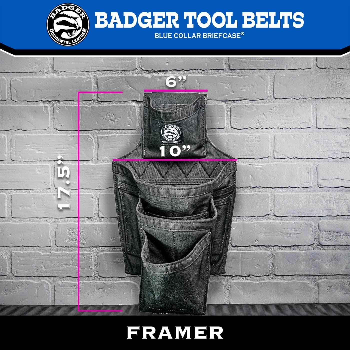 Badger Framer Tool Belt Set - Wise Line Tools