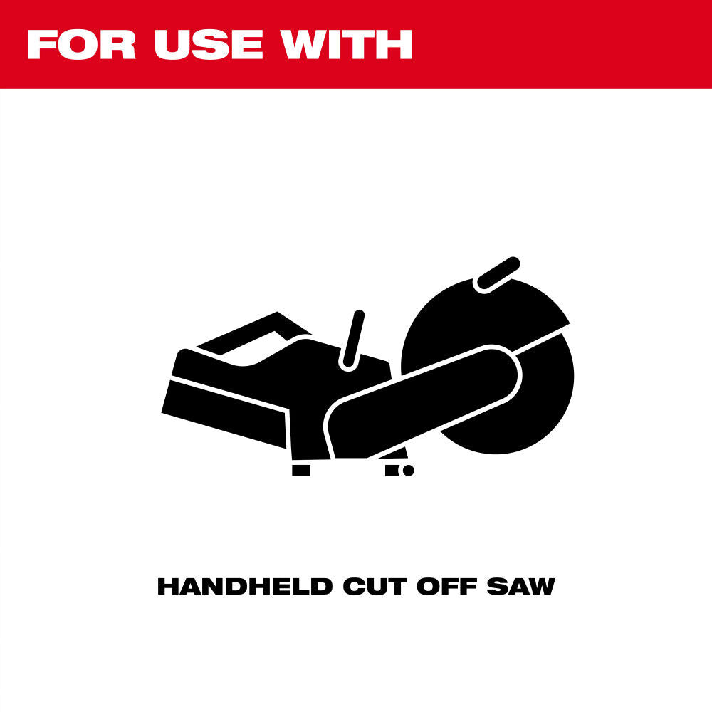 Milwaukee 49-94-0053 - 12" x 1/8" x 1" Metal Cut Off Wheel -Type 1
