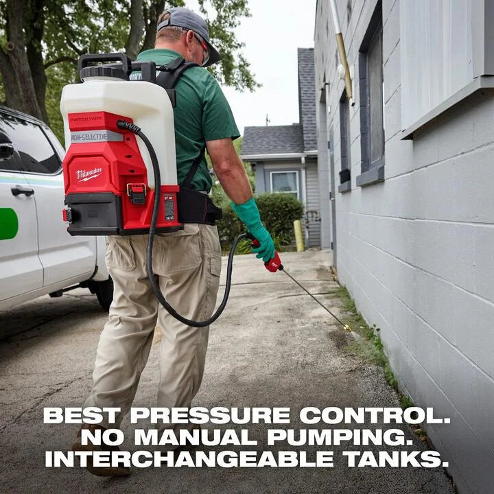 Milwaukee 3019-20PS - M18 4-Gallon Backpack Sprayer w/ SWITCH TANK