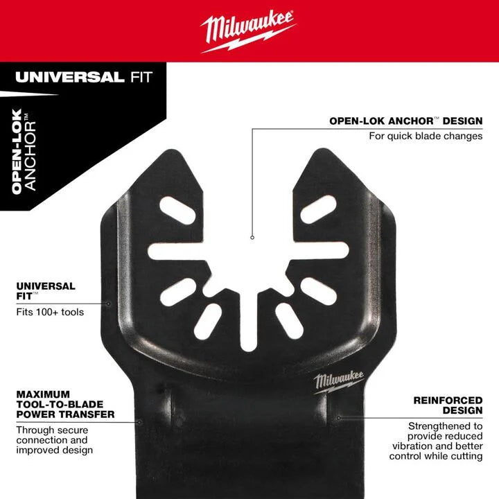 Milwaukee 49-10-9001 - OPEN-LOK 3PC ALL PURPOSE MULTI-TOOL BLADE VARIETY PACK