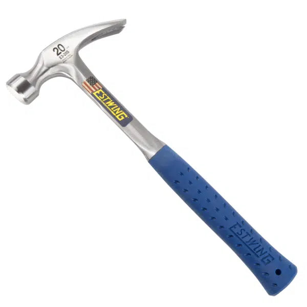 Estwing E3-12S - Blue Vinyl Gripped 12oz Steel Rip Hammer
