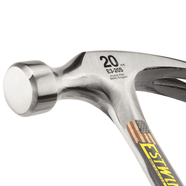 Estwing E3-20S - Blue Vinyl Gripped 20oz Steel Rip Hammer