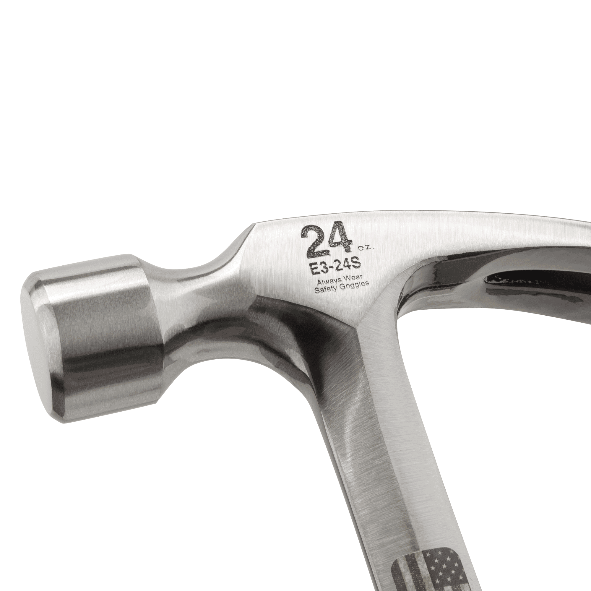 Estwing E3-24S - Blue Vinyl Gripped 24oz Smooth Face Framing Hammer