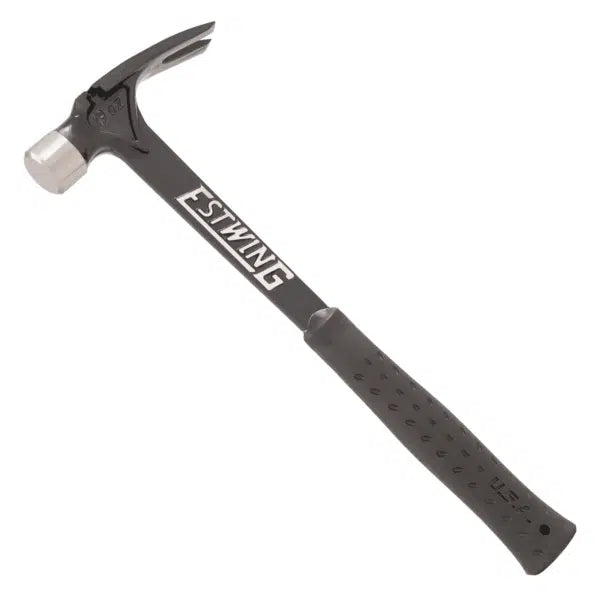 Estwing EB-15SM - Black Vinyl Gripped 15oz Ultra Series Milled Face Framing Hammer