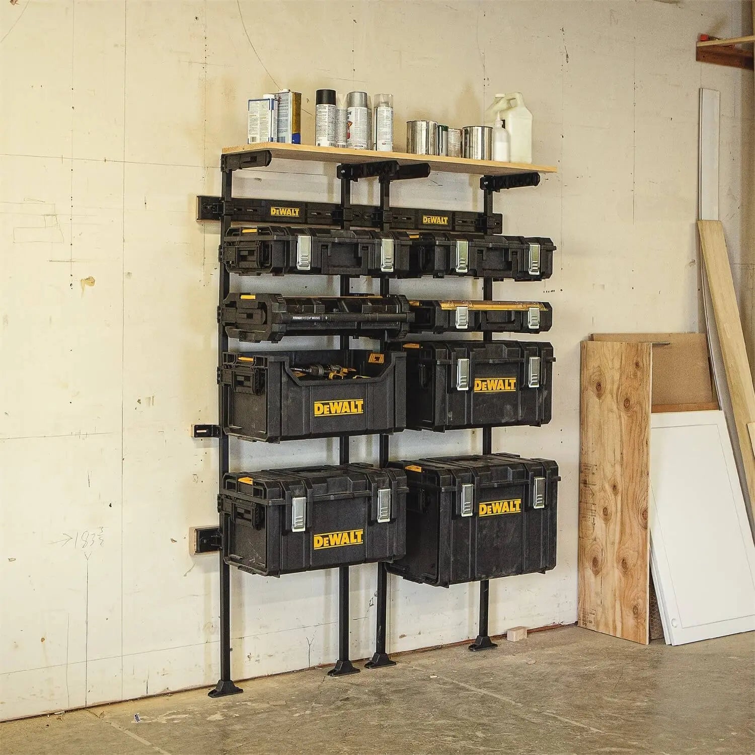 DEWALT DWST08260-Garage Storage Rack, Tough System