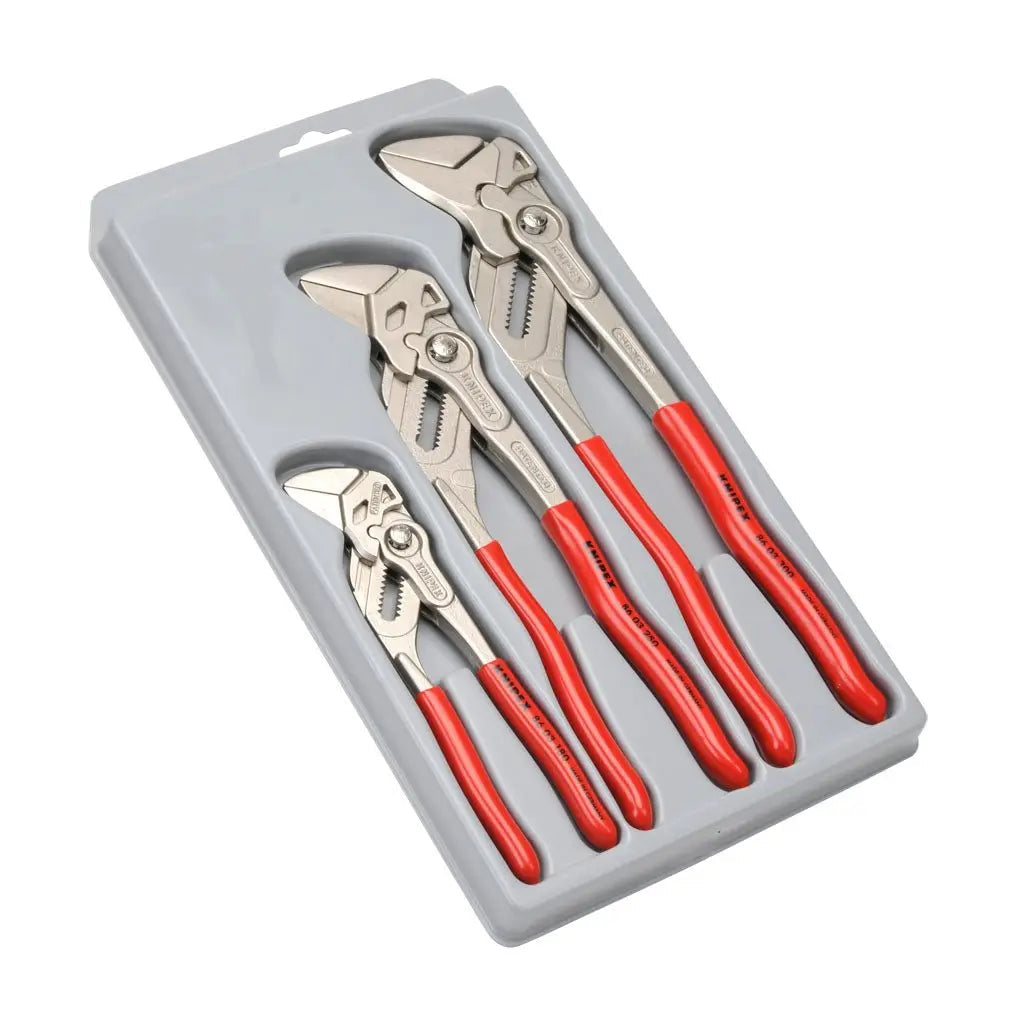KNIPEX 002006US2 - 3 Pc Pliers Wrench Set