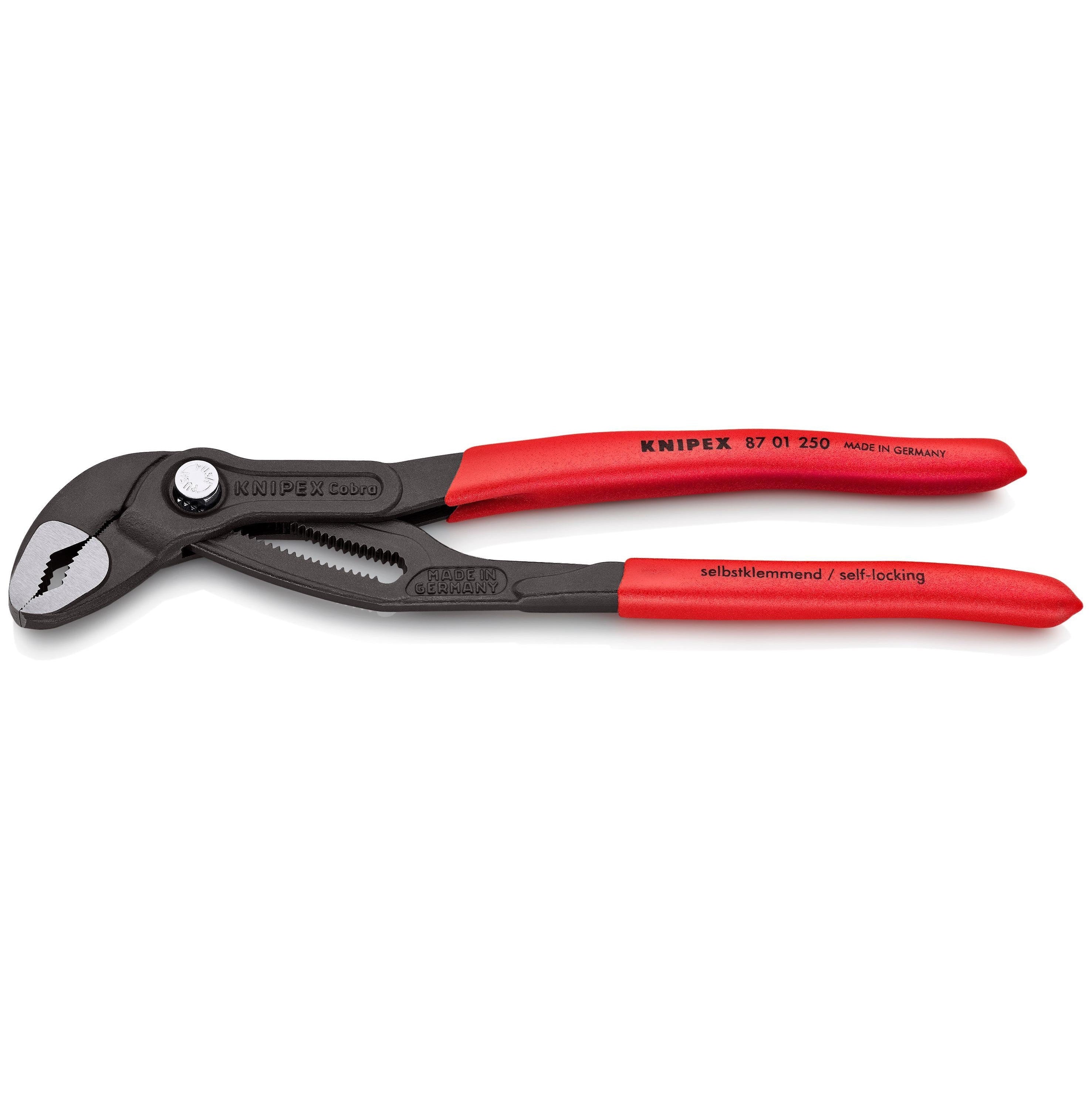 KNIPEX 8701250SBA - 10" Cobra® Water Pump Pliers