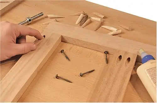 KREG P-PNT - Solid Wood Plugs Paint Grade 50CT