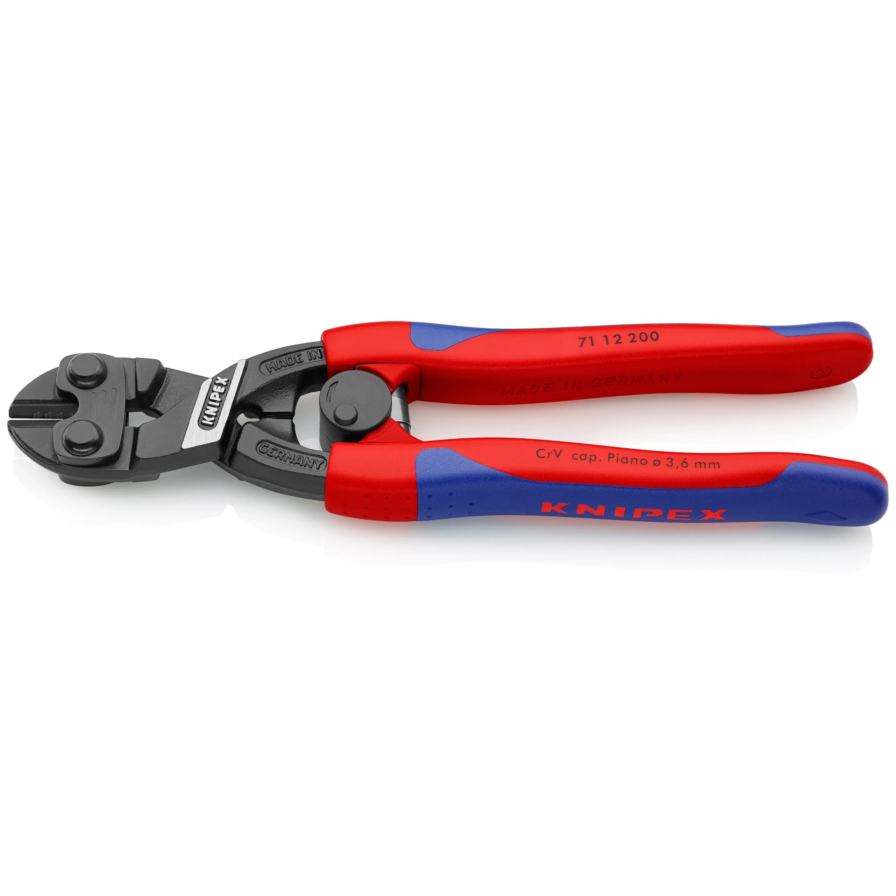 KNIPEX 7112200SBA - 8" CoBolt® High Leverage Compact Bolt Cutters