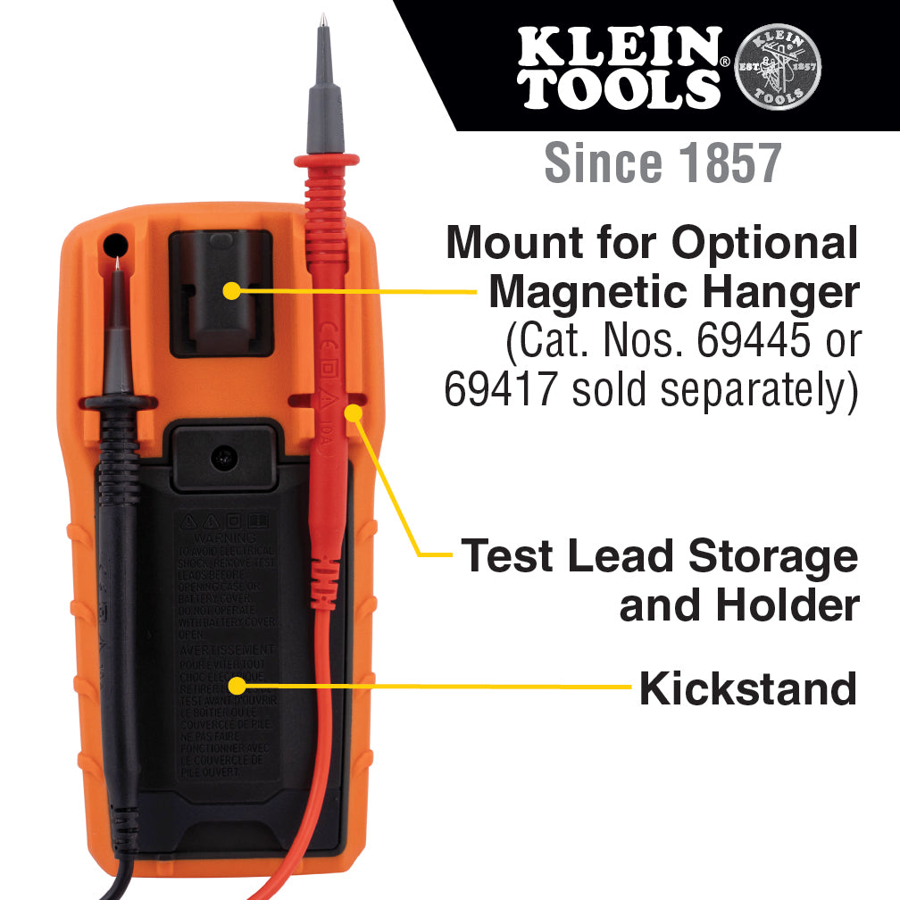 KLEIN KLE-MM420 - TRMS Auto-Ranging 600V Multimeter