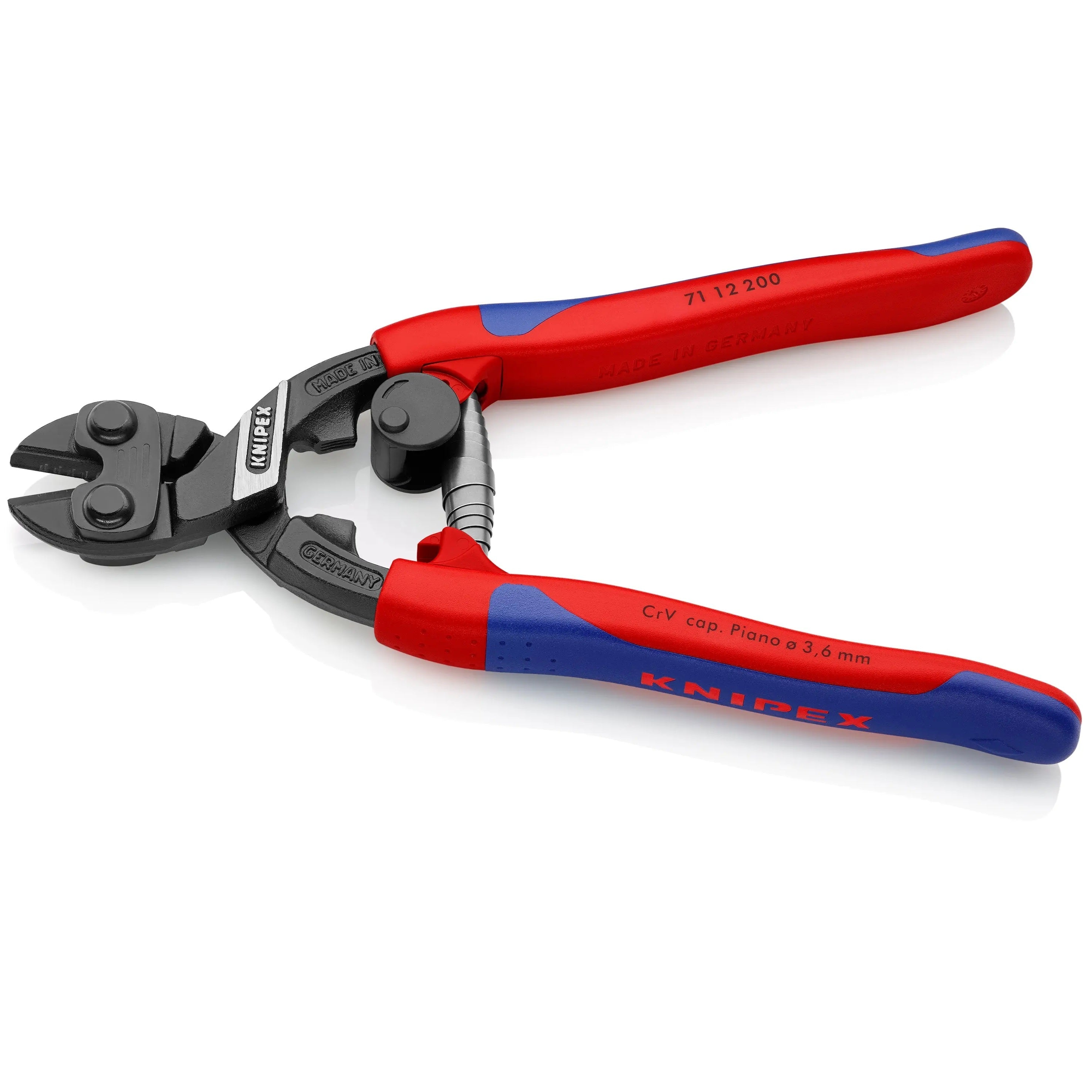 KNIPEX 7112200SBA - 8" CoBolt® High Leverage Compact Bolt Cutters
