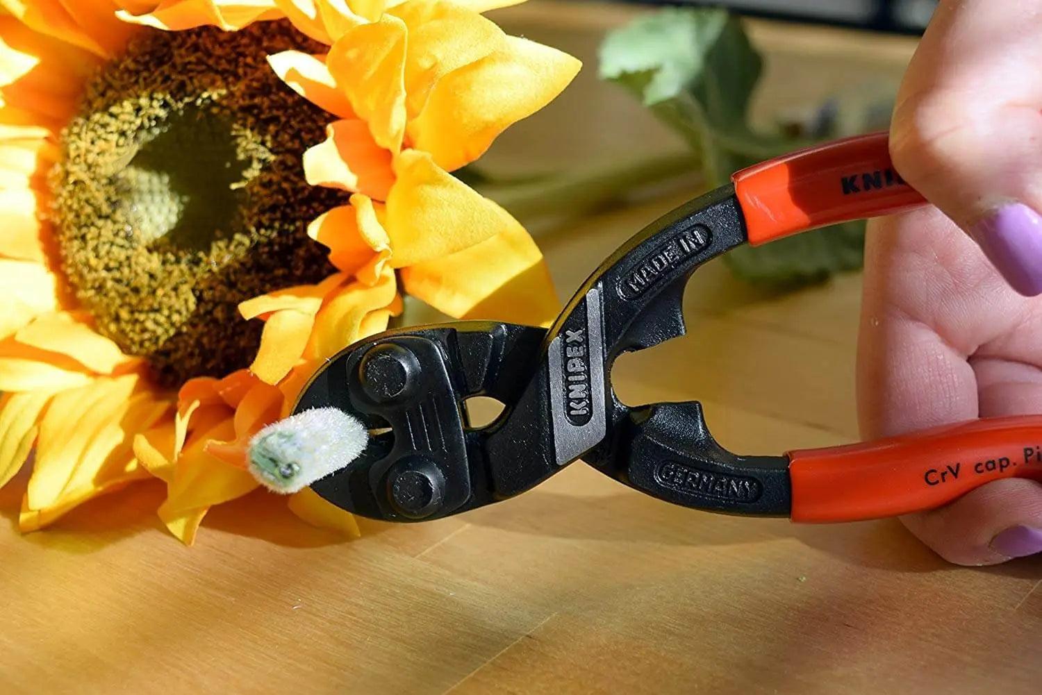 KNIPEX 7101200SBA - 8" CoBolt® High Leverage Compact Bolt Cutters