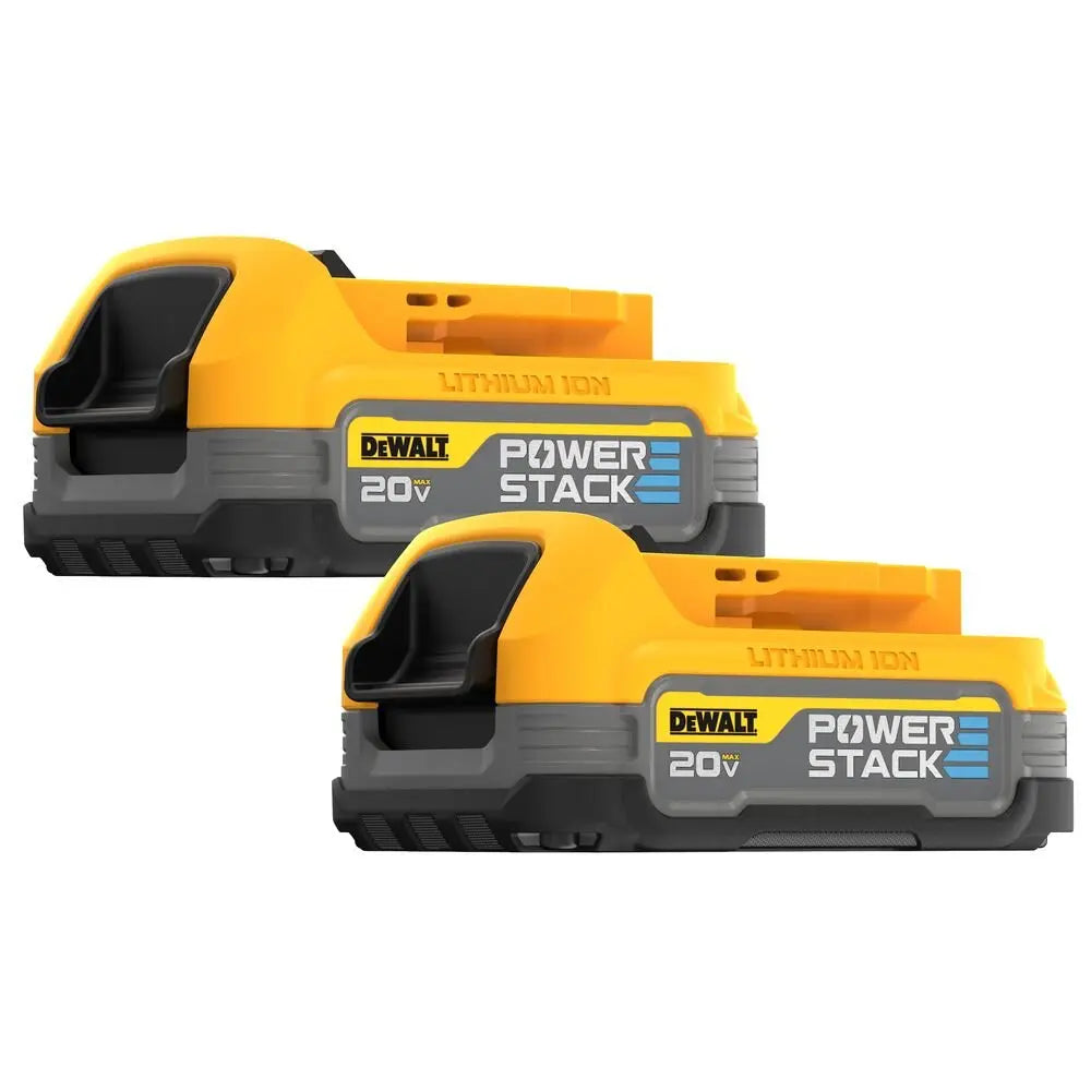 DEWALT DCBP034-2-20V MAX* DEWALT POWERSTACK Compact Battery (2 Pk)