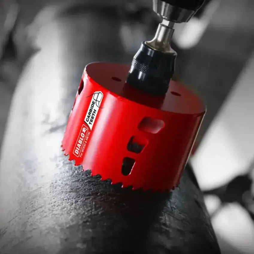 DIABLO DHS2125CT  -  2‑1/8" Carbide‑Tipped Wood & Metal Holesaw