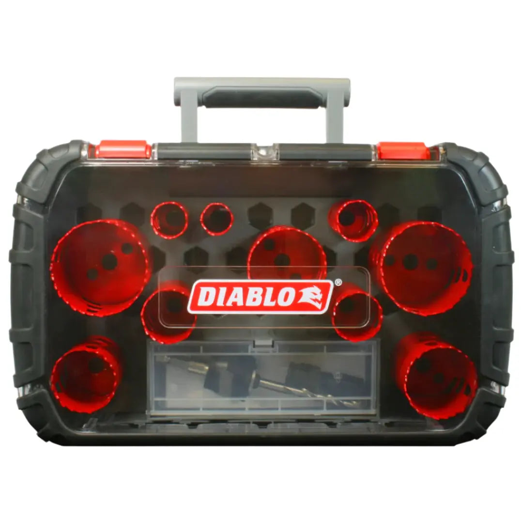 Diablo DHS14SGP - 14 Piece High Performance Hole Saw Set