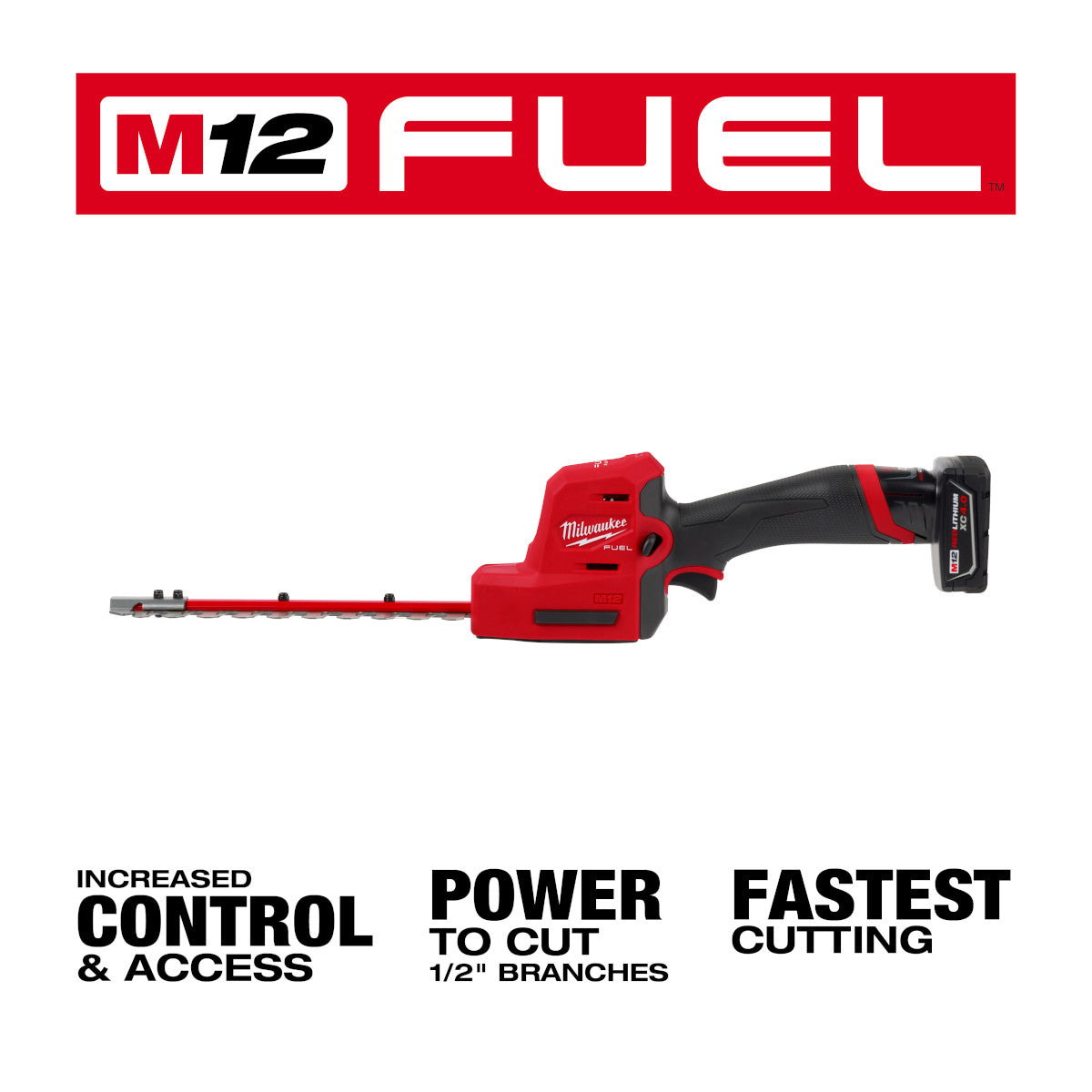 Milwaukee 2533-21 - M12 FUEL™ 8" Hedge Trimmer - Wise Line Tools