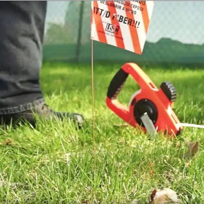 Keson SNR18200 - 200' Nylon Coated Steel Measuring Tape