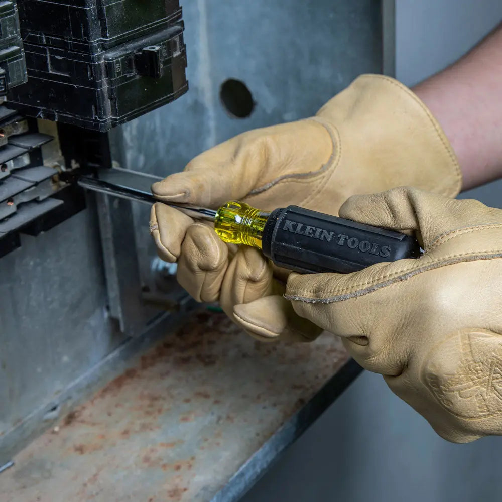 KLEIN KLE-85074 - Screwdriver Set, Slotted and Phillips, 6-Piece