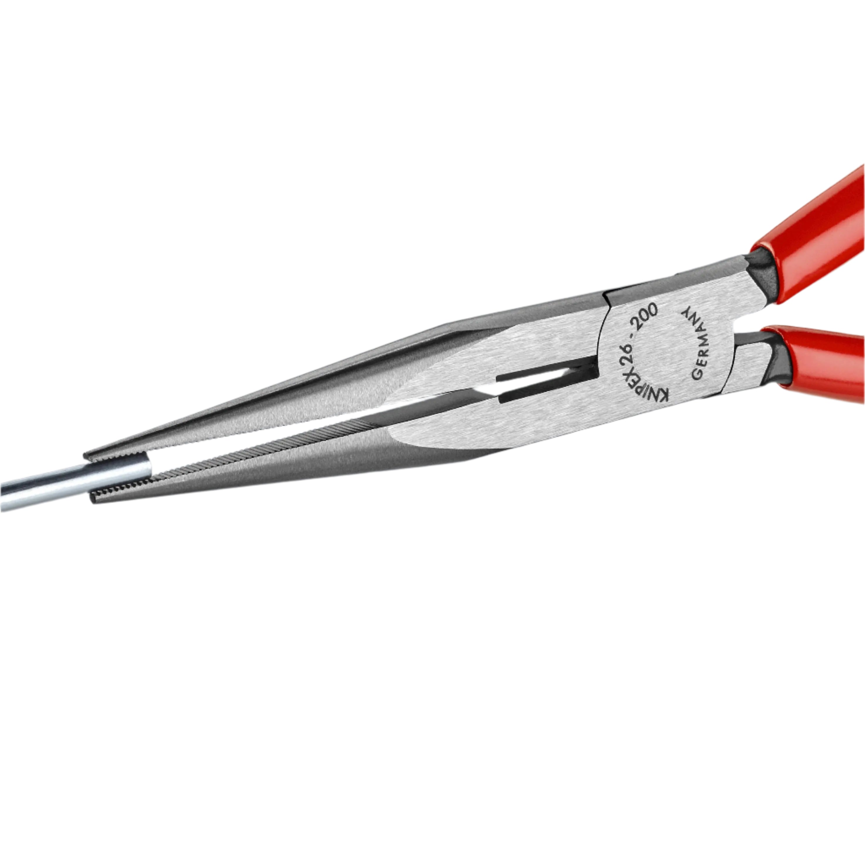 KNIPEX 2611200SBA - 8" Long Nose Pliers with Cutter