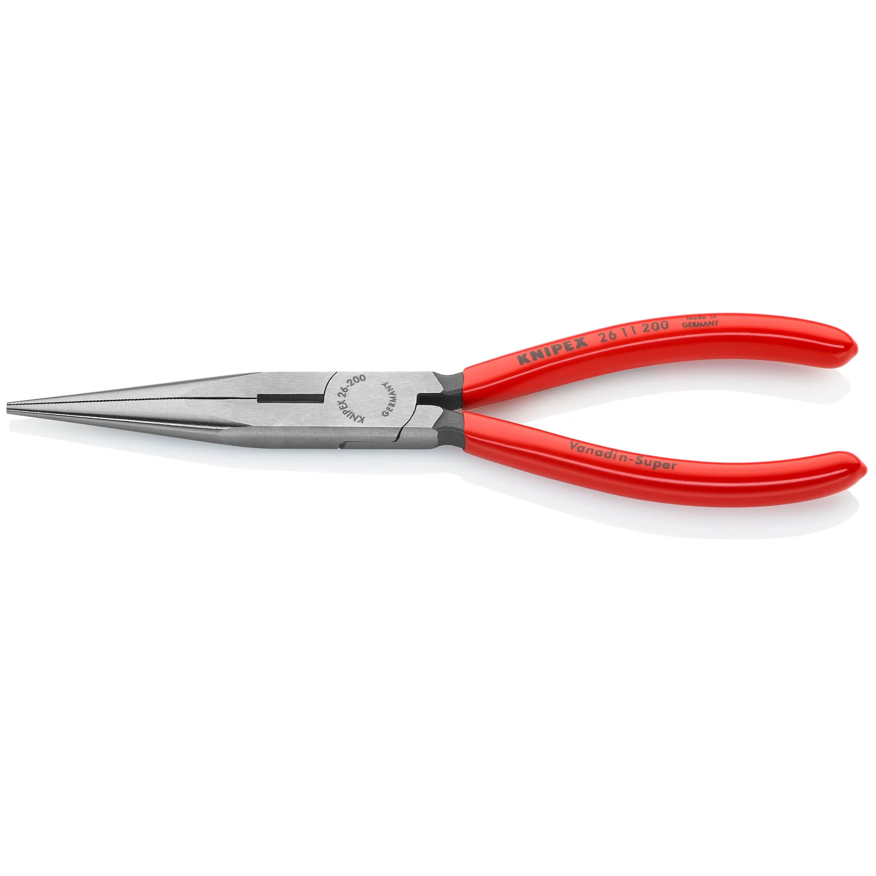 KNIPEX 2611200SBA - 8" Long Nose Pliers with Cutter