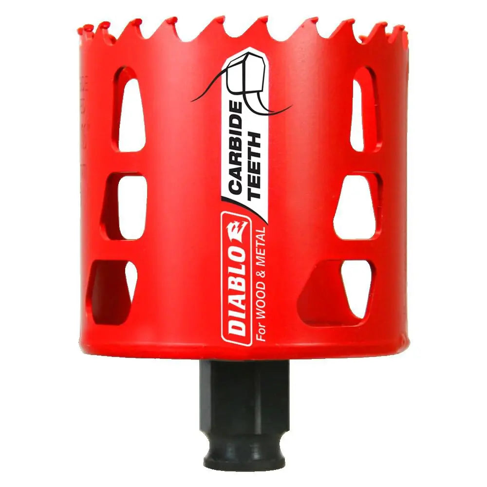 DIABLO DHS2687CT  -  2‑11/16" Carbide‑Tipped Wood & Metal Holesaw