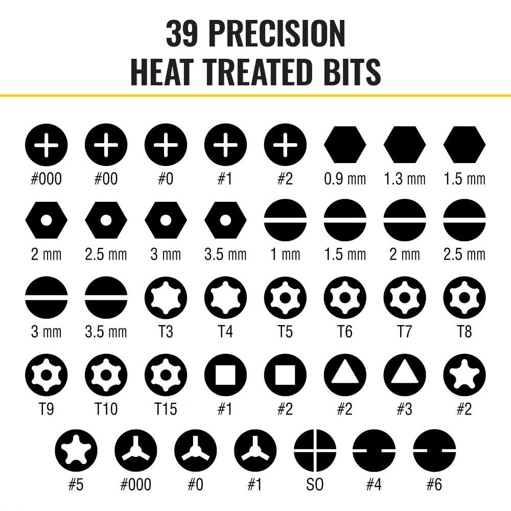 KLEIN 32717 - All-in-1 Precision Screwdriver Set with Case