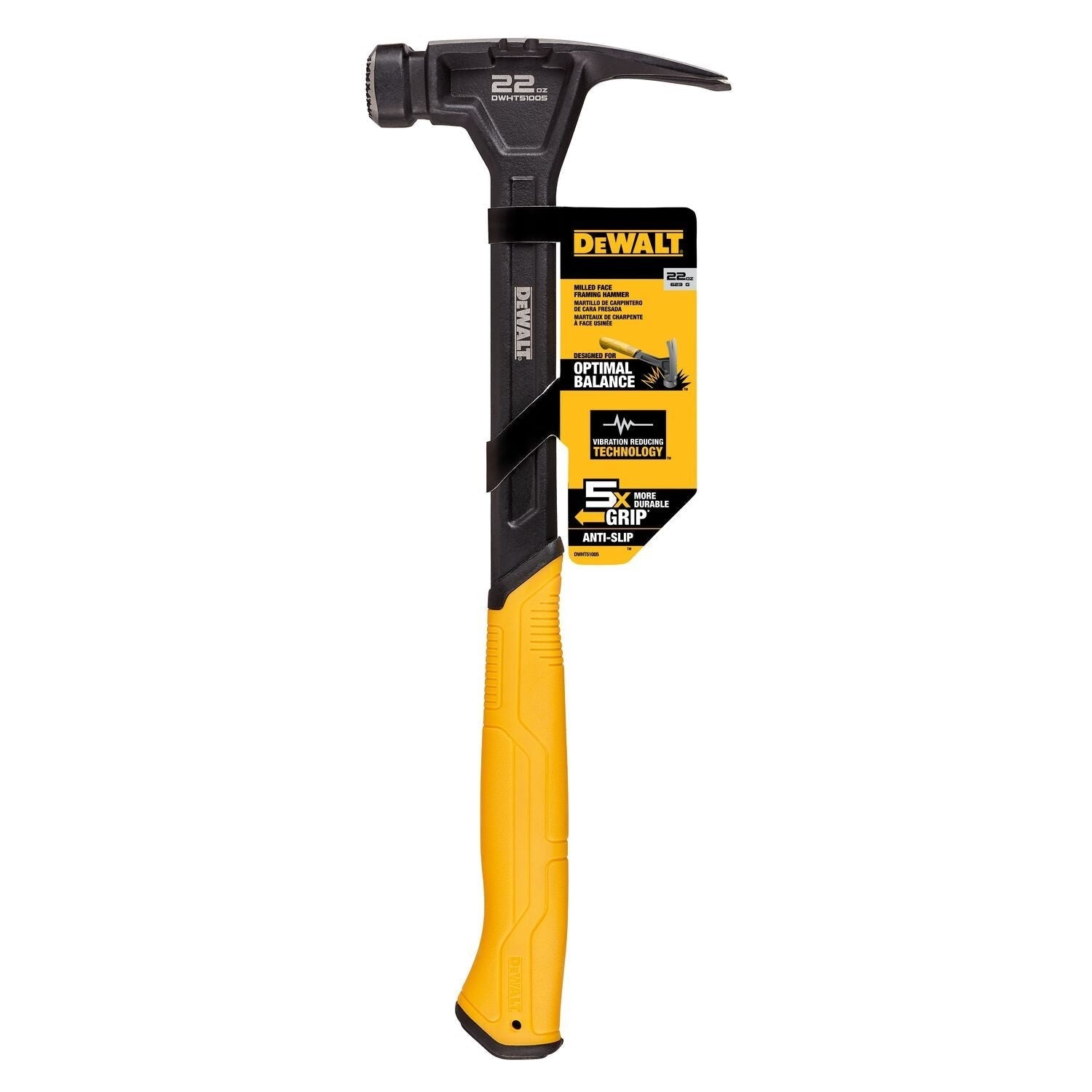 DEWALT DWHT51005-22 oz. Steel Framing Hammer