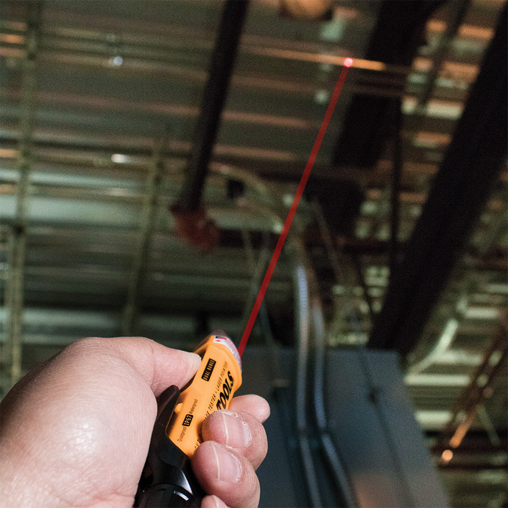 KLEIN KLE-NCVT-5A - Non-Contact Voltage Tester Pen, Dual Range, with Laser Pointer